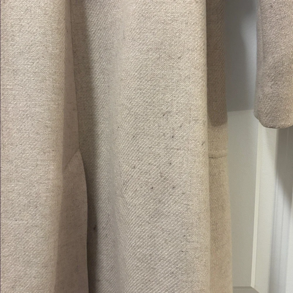 Mango Wool-Blend Cream Coat - Picture 11 of 12